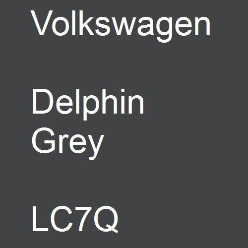 Volkswagen, Delphin Grey, LC7Q.